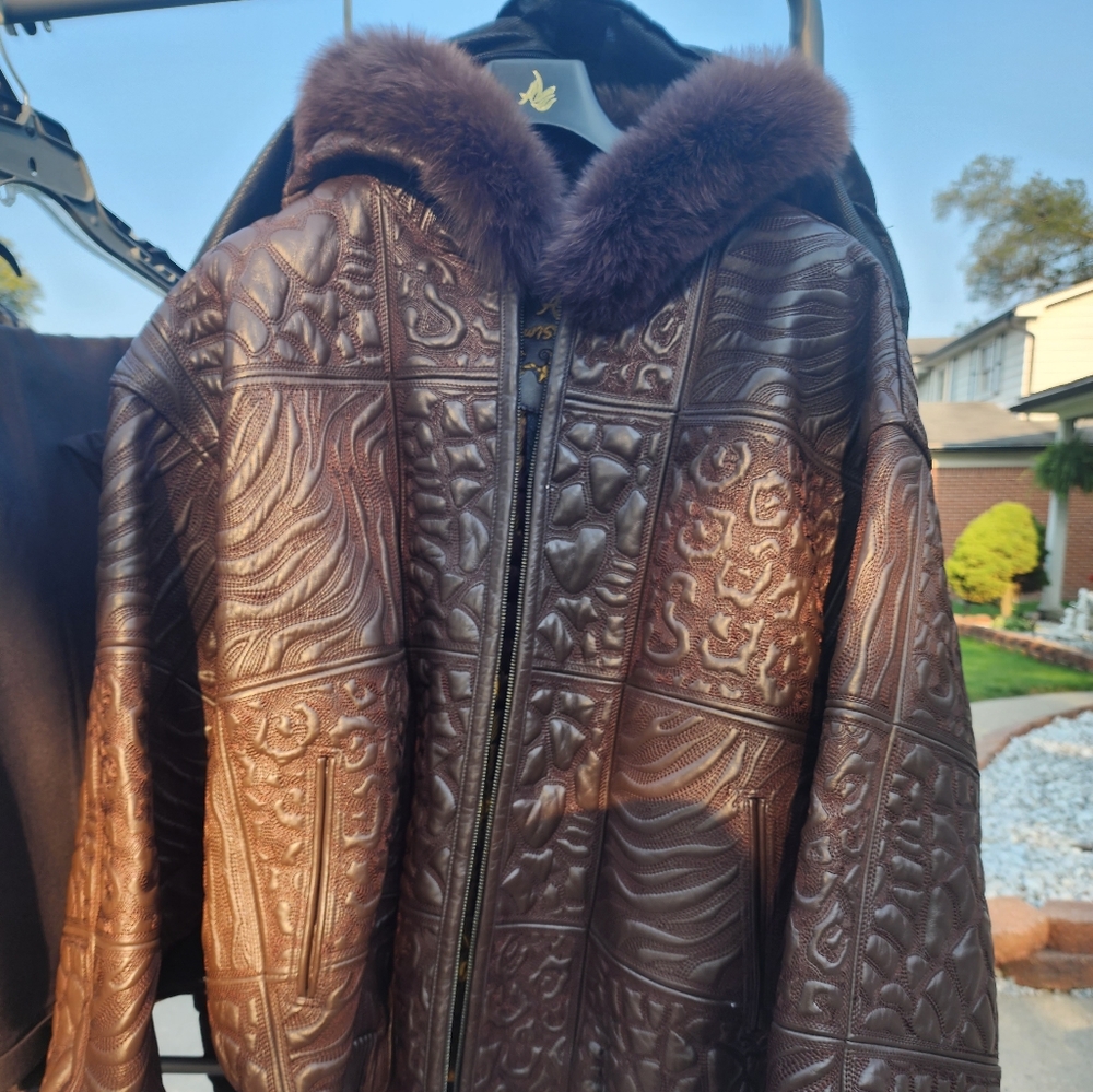 COPY - Al Wissam Brown Leather Jacket